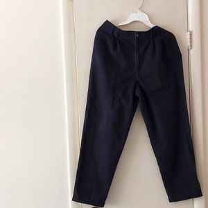 Woman pant, Liz Claibornec 12S, black. 100% cotton